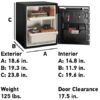 caja-fuerte-impermeable-con-combinacion-SFW205CWB-medidas